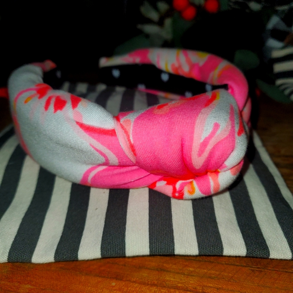 lele sadoughi headband x lilly pulitzer
